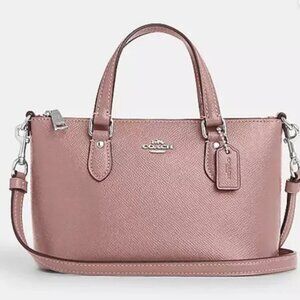 Coach Bags | Mini Galley Crossbody in Sv/Dusty Rose  SOLD OUT